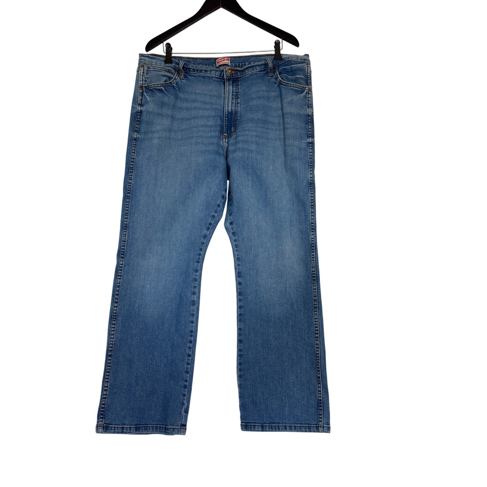 Wrangler Five Star Premium Denim Regular Fit Jeans Mens 38x30 Medium Wash Blue